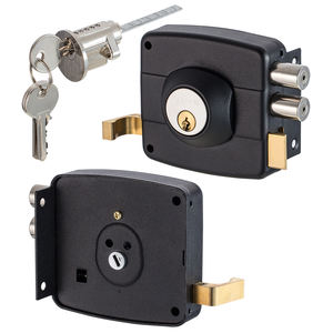 थोक सस्ते उच्चतम ग्रेड विरोधी-देखा दौर deadbolt ढीला सिलेंडर रिम ताला - Product Image 1
