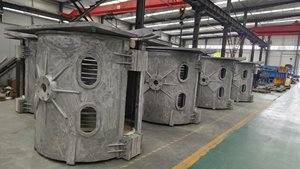 เตาหลอมเหนี่ยวนำไฟฟ้ายี่ห้อ IGPE สภาพใหม่ ราคาแข่งขัน สำหรับการหลอมโลหะอะลูมิเนียมในงานอุตสาหกรรม - Product Image 4