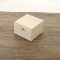 Boîte en bois personnalisée faite à la main pour cadeaux, boîte de rangement pour bijoux en pin, couleur bois, avec logo, emballage pour bijoux
