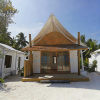 Vente flash - Maldives - Nouvelle conception de maison préfabriquée sur l'eau - Tentes de glamping - Tente de luxe pour hôtel