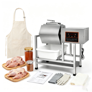 Machine à mariner la viande sous vide en acier inoxydable 304 pour usage domestique, mélangeur de marinade salée pour viande - Product Image 1