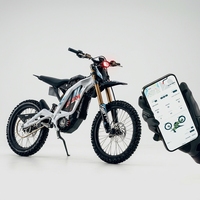 Moto électrique Surron Europe Light Bee X 2026 72v10000w noire, moto tout-terrain électrique