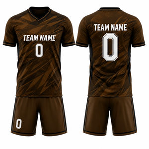 Derniers maillots de football unisexes, fabrication sur mesure, couleurs personnalisées, logos, étiquettes, emballage, uniformes d'équipe haut de gamme, toutes saisons, athlétique - Product Image 3