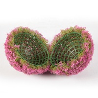 ZC plante artificielle boules topiaires extérieur rond grandes sphères de jardin Faux boules de verdure décoratives pour balcon porte d'entrée maison