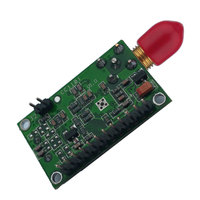 Modem radio sans fil industriel ultra-rapide <1ms de latence, émetteur-récepteur RS232 RS485 TTL, portée longue distance 500m, mini module de transmission de données