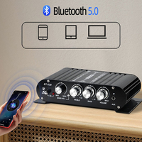 Amplificateur de puissance Bluetooth 2.1 canaux ST-838, amplificateur audio super basse fréquence pour voiture et maison 12V