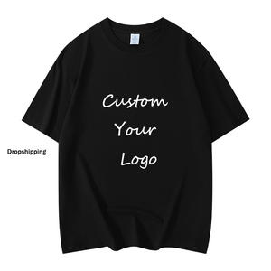 Camiseta de Poliéster y Algodón con Logotipo Digital Serigrafiado Personalizado al por Mayor 2026, Camiseta de Talla Grande para Hombre - Product Image 4