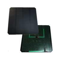 Panneau solaire haute efficacité 1,5W 5V1,5W 100mm*100mm PET laminé ETFE pour lampe solaire LED