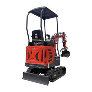Agt DM12X-C 1ton 2 tấn máy xúc thủy lực máy xúc với chức năng thí điểm cao su theo dõi máy xúc - Product Image 3