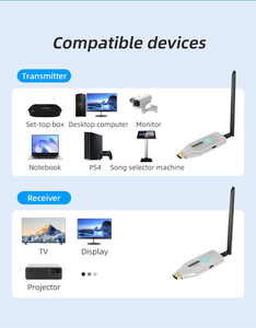FJGEAR giá bán buôn xách tay 1080P 200m 2/4rx để 1tx HDMI không dây máy phát và máy thu HDTV mở rộng cho PS4 và màn hình - Product Image 6