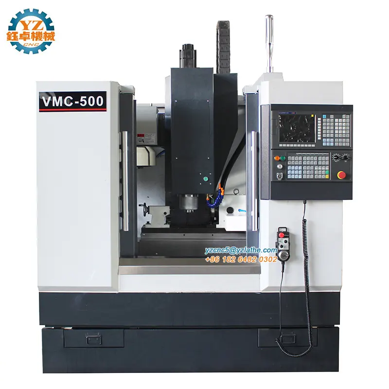 เครื่อง VMC ขนาดเล็ก CNC ศูนย์เครื่องจักรกลแนวตั้ง VMC 550 VMC550