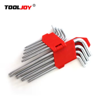 TOOLJOY ODM/OEM Clé Torx antivol et jeu de clés de sécurité DIY métriques en acier au carbone