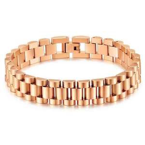 Correas de reloj de acero inoxidable de 12MM, pulseras multicolor galvanizadas para hombres y mujeres, accesorio de joyería con hebilla duradera - Product Image 3