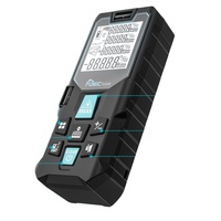 Decteam 100M distancemètre Laser télémètre règle de portée à bande dispositif de mesure outil de Test avec fonction d'enregistrement