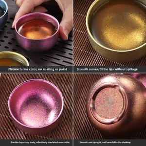 Boîte-cadeau en cristal de fleur de glace colorée polie moderne bols en cristal élégants pour des cadeaux spéciaux - Product Image 4