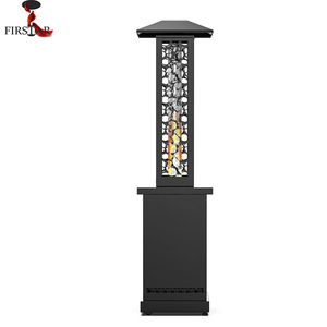 <span class=keywords><strong>Calentador</strong></span> de Patio Portátil de Acero con Forma de Pirámide de 13KW, <span class=keywords><strong>Calentador</strong></span> de Gas Propano para Exteriores con Tubo de Vidrio - Product Image 1