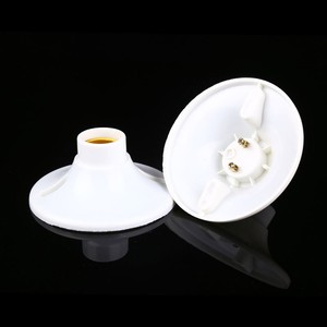Soporte de bombilla LED E27, enchufe cuadrado redondo con interruptor de enchufe de ee. Uu., Base E27 para hogar 6A 110V-220V - Product Image 3