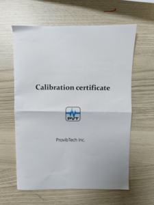 Provibtech Accelerometer Vibration Tm0782a - Product Image 5
