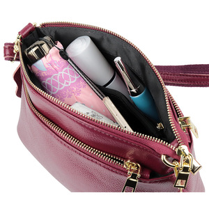 Bolso Bandolera Andong para Mujer, de Cuero Vacuno Genuino, Elegante, Pequeño, Moderno - Product Image 4