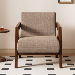 Sedia Pieghevole Wolff Wabi-Sabi <span class=keywords><strong>in</strong></span> <span class=keywords><strong>Legno</strong></span> Massello con Schiuma ad Alta Elasticità Traspirante per Balcone e Uso Domestico - Product Image 3