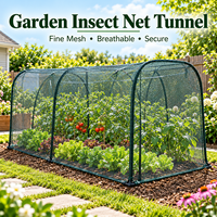 Filet anti-insectes pour serre, filet anti-mouches à fruits, filet anti-insectes enroulable, moustiquaire de porte en fil de fer
