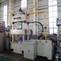 Nouvelle presse hydraulique verticale à quatre colonnes WODDA 100 200 300 500 tonnes pour le formage profond, machine multifonctionnelle pour moteurs en acier