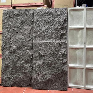 Sonsill Trọng Lượng Nhẹ Không Thấm Nước Nhanh Chóng Cài Đặt PU Đá Bảng Điều Chỉnh Tường Faux Polyurethane Đá Bảng Điều Chỉnh Hiện Đại Đá Nhân Tạo - Product Image 5