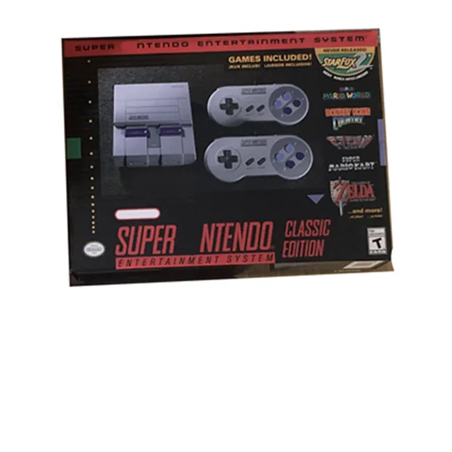 Nintendo0 용 레트로 21 게임 콘솔 SNES 클래식 에디션 21 게임 지원 게임 진행 상황 저장