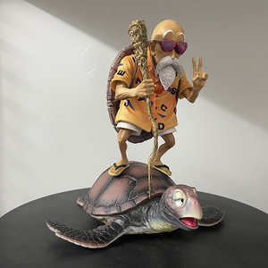 Figura de Anime Japonesa, Nuevo Modelo, Producto Personalizado OME, PU, PVC, Son Goku, Maestro Roshi, Kame Sennin, DBZ - Product Image 5
