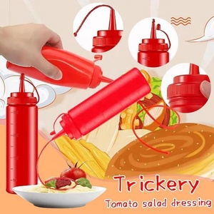 Lustige Scherz-Ketchupflaschen aus Kunststoff in Cartoon-Form für Praktische Witze, Tomatensaucen-Imitate für Erwachsene und Kinder, Coole Spielzeuge und Schreckartikel - Product Image 6