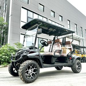 Chinese Golfkar 4-zits 48V Batterij Off-Road Golfwagen Buggy Golfkarretjes Elektrisch Te Koop - Product Image 4