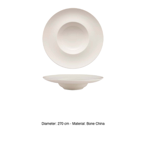 Tazón para Pasta de Porcelana China Athens, 27 cm de Diámetro Interior, 14 cm, Gural -6 - Product Image 3