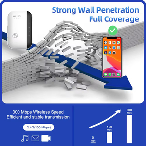 Long <strong>Range</strong> Network Wi-fi Router <strong>Extender</strong> Wireless <strong>Wifi</strong> <strong>Extender</strong> Signal Booster 4 Standard Plugs Socket <strong>WiFi</strong> Amplifier Repeater - Product Image 4