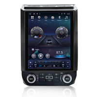 Radio de Coche Android Vertical TS10 de 12.1 Pulgadas con Pantalla Táctil Vertical 4+64G para Ford F150 Raptor 2015-2021