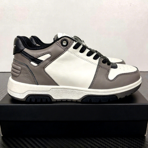 Zapatillas Casuales Duraderas con Logotipo Personalizado, Inspiradas en el Baloncesto, Unisex, Venta al Por Mayor, de Cuero Vacuno, OMIA189C99LEA007 - Product Image 1