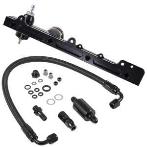 Kit de rampe de carburant en aluminium KYOSTAR pour <span class=keywords><strong>Honda</strong></span> pour Acura Integra pour Civic Del Sol B-Series AN6 Fitting 1/<span class=keywords><strong>2</strong></span> \ "Fuel Bore 1000 HP Engine - Product Image 5