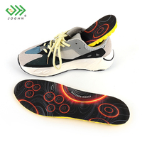 Semelles intérieures personnalisées JOGHN à coussinets souples, imprimées, nouvelle technologie, pour fasciite plantaire, en PU, pour chaussures de sport et décontractées