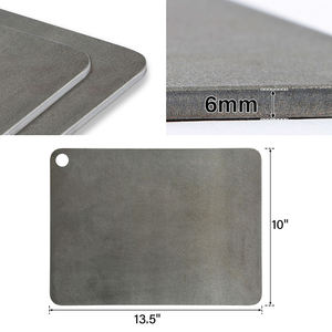Plaque à <span class=keywords><strong>pizza</strong></span> carrée en acier au carbone Plaque à <span class=keywords><strong>pizza</strong></span> Peel Heavy Duty Bakeware Pan - Product Image 5