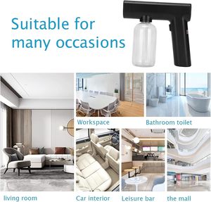 Thiết Kế Mới Điện Atomizer Phun Di Động Cầm Tay nanomet Sương Phun Súng <span class=keywords><strong>Fogger</strong></span> Máy Làm Sạch Phun Cho Nhà - Product Image 3