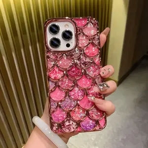 2024 nuevo diseño sirena moda Teléfono de mujer para iPhone 1112 13 1415 pro Max casos