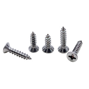 846 #   สกรูเกลียวปล่อยสแตนเลส หัวจม 3x6 3x8 3x10 3x12 3x14 เมตริก สำหรับยึดโลหะและไม้ - Product Image 3