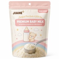Sachets Doypack Personnalisés JIAHE en PE Qualité Alimentaire avec Fermeture Zip pour Conservation de la Fraîcheur, 50-200 microns, Emballage pour Aliments Bébé et Lait en Poudre, Sans BPA