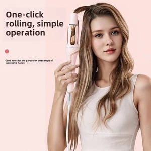 Rizador de pelo de iones negativos automático, ondulador de pelo eléctrico de onda grande, alisador sin daños y rizador, herramienta de salón combinada - Product Image 4