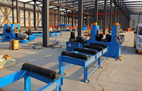 Línea de Producción de Vigas en H Soldadas con Motor Marca Wanxin, 1 Año de Garantía