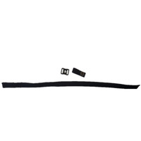Courroie de remplacement pour casques de hockey raccord sangle élastique de 50cm sangle mentonnière avec une boucle de sangle une boucle de réglage