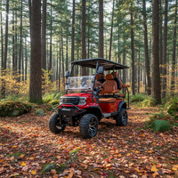 Voiturette de golf électrique de luxe |   Batterie au plomb-acide Powermax 48V, moteur, autonomie 90 km, certifiée CE