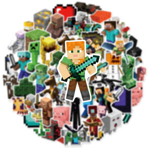 สติกเกอร์กราฟฟิตีรูปการ์ตูน50ชิ้นอินเทรนด์ส่วนบุคคลตกแต่งถ้วยน้ำแท็บเล็ตโทรศัพท์สติกเกอร์กันน้ำ - Product Image 4