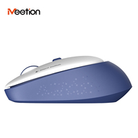 Meetion R571 2.4G Mouse Optik Nirkabel Mini USB 3 DPI Dapat Disesuaikan untuk Komputer Laptop