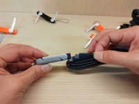 Penjualan Langsung Pabrik Kabel Pengisian Cepat 240W dengan Dudukan Lipat (1.5m) Kabel Pengisi Daya PD Kecepatan Tinggi untuk Ponsel, Tablet, Laptop