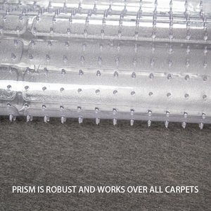 Rõ Ràng PVC Vinyl Nhựa Rug Bị Bảo Vệ Runner Rug Thảm <span class=keywords><strong>Protector</strong></span> Mat Cho Sâu Đống Thảm Với Studded Ủng Hộ - Product Image 2